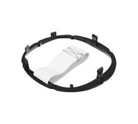 Clynex Copertura antipolvere for pomello del cambio for auto a 5 velocità, for Fiat, 500 500c 2007-2013 for Panda 2003-2012 Leva Pen Stick Gaitor Boot Pomello del cambio(BLACK Retaining ring)
