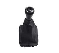 Clynex Copertura del pomello del cambio a 5 velocità, for Peugeot, 206 406 Car Styling PU Ghetta in pelle Collare di avvio Custodia Leva del cambio Maniglia Stick Pen Pomello del cambio