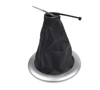Clynex Copertura del pomello del cambio for auto, for Renault, Megane 2 MK2 II Sport Tourer II 2002-2009 Leva del cambio Custodia nera con ghetta Pomello del cambio(BLACK Silver)