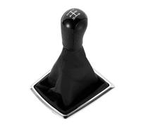 Clynex Copertura del pomello del cambio, for ford, for Focus, 2, for Mondeo, MK2 2005-2008 Car Styling Leva Gaitor Shifter Boot Case Pomello del cambio(Schwarz)