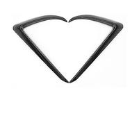 Clynex Copertura for fendinebbia Cornice for adesivo for sopracciglia Decorazione esterna, for Tesla, for il modello 3 2017 2018 2019 2020 2021 2022 Pellicola per fari(Carbon Fiber Look)