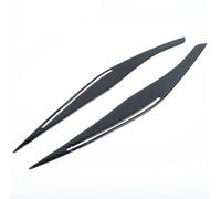 Clynex Copertura for palpebra for faro in fibra di carbonio, for BMW E90 E91 Serie 3 berlina e furgone a 4 porte 2009-2012 Copertura for palpebra for faro Pellicola per fari