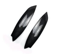 Clynex Coppia fari sopracciglio palpebre copertura cromata, for VW, for GOLF 5 MK5 GTI R 2005 2006 2007 Car Styling Pellicola per fari(Carbon Look)