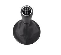Clynex Copri bagagliaio con pomello cambio manuale a 5 marce, for T5 T5.1 T6 Kit in pelle nera Ghetta copri leva del cambio Sostituzione antipolvere Pomello del cambio