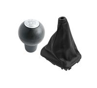 Clynex Copri bagagliaio con pomello cambio manuale a 5 velocità, for Kia, Cerato 2005-2012 Leva del cambio Maniglia a sfera Accessori for lo styling dell'auto Pomello del cambio(BLACK Gear Knob Case)