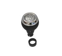 Clynex Copri leva cambio pomello cambio auto a 5/6 velocità, for MINI, COOPER R55 R56 R58 R59 F56 F54 F57 for COUNTRYMAN R60 R61 cambio manuale Pomello del cambio(6 Speed Silver)