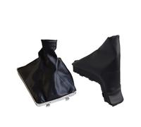 Clynex Copri leva pomello cambio, for Opel, ASTRA H Car Styling Stick Ghetta Boot Parcheggio Manopole freno a mano Collare custodia Pomello del cambio(BLACK Set)