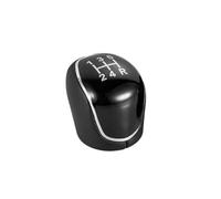 Clynex Copri pomello cambio auto 5/6, for Ford, S-Max C-Max, for Kuga, Galaxy, for Mondeo, 4 Mk4 Transit Tourneo Connect, for Focus, accessori in pelle for auto Pomello del cambio(BLACK 5-Speed Black)