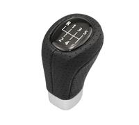 Clynex Copri pomello cambio auto a 5/6 velocità, for, M SPORT, for, 1' 3' E81 E82 E90 E91 E92 Leva del cambio in pelle con testa a sfera Pomello del cambio(BLACK A-6 Speed)
