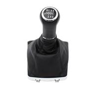 Clynex Copri pomello cambio auto a 5/6 velocità, for Opel, Vauxhall, Astra H 2005-2009 Cuffia con leva leva Pomello del cambio(BLACK 6-Speed)