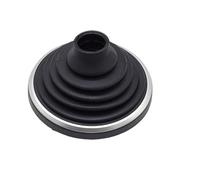Clynex Copri pomello del cambio, for Ford, Fiesta, Fusion 2004-2007 Ghetta dell'albero del cambio Ghetta in gomma Stivali Fondo antipolvere Telaio nero Pomello del cambio