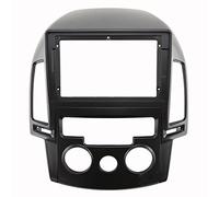 Clynex Cornice audio for auto con guida a sinistra, fascia for autoradio, pannello for navigazione GPS, 9 pollici Fasxia, for Hyundai, I-30 FH019127 128N 2009 Pannello audio per auto(Manual AC)