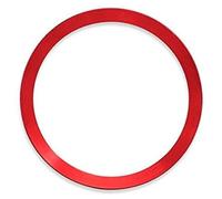 Clynex Custodia con anello for pulsante di avviamento del motore, for VW, for, coperture for accessori interni decorativi Phideon Teramont Copertura del pulsante Start Stop