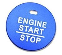 Clynex Custodia for anelli di arresto avvio con un pulsante for decorazione del motore di accensione interna automatica Custodia for Fit, for Civic, 2018 Copertura del pulsante Start Stop