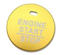 Clynex Custodia for anelli di arresto avvio con un pulsante for decorazione del motore di accensione interna automatica Custodia for Fit, for Civic, 2018 Copertura del pulsante Start Stop