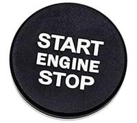 Clynex Custodia protettiva for pulsante di arresto avviamento motore automatico anello adesivo for auto, for, A6 B8 A6L Q5 8R A4 C7 B9 A7 BT 2018 Copertura del pulsante Start Stop