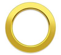 Clynex Custodia senza fori for anello motore di accensione, avviamento e arresto con un pulsante, for Civic, berlina coupé Copertura del pulsante Start Stop