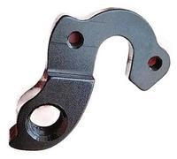 Clynex Deragliatore posteriore for bicicletta da 5 pezzi, for Focus, Kd325919141 Paralane 2020 Izalco Max Disc 2019 perno passante Shimano Direct Dropout Forcellino del cambio per bicicletta(BLACK WGH