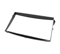 Clynex Doppio Din Autoradio Fascia Dash Kit di Installazione Facia Face Plate Cornice del Pannello, for, for, for Hyundai, H1 Starex ILoad I800 IMax Rivestimento cruscotto autoradio(Schwarz)