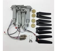 Clynex Elica Motore Ingranaggi Bracci Pale Eliche, for Ricambi Quadcopter S162 Kit di riparazione sostitutiva del braccio del drone(Light Grey)