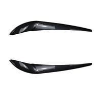 Clynex Faro anteriore Palpebre Sopracciglia Body Kit Adesivo, for BMW, for X3 F25 X4 F26 2014 2015 2016 2017 2018 Pellicola per fari(Carbon Look)
