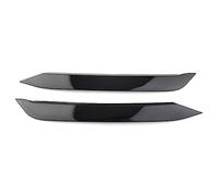 Clynex Faro Sopracciglio Copertura Testa Della Lampada Modanatura Trim Adesivo Coperchio Dell'occhio, for VW, for Polo 2019 2020 2021 Pellicola per fari(Schwarz)
