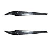 Clynex for, for X5 F15 X6 F16 ABS lucido auto male faro sopracciglia palpebra Body Kit 25i 30i 30d 35i 35d 40i 40d M50 X5M X6M 2014-2018 Pellicola protettiva in vinile per fari(Carbon Look)