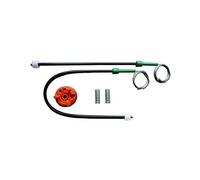 Clynex For Peugeot, 307 CABRIOLET KIT RIPARAZIONE REGOLATORE FINESTRA POSTERIORE DESTRO 2003-2008 Sostituzione del motorino del finestrino elettrico dell'auto