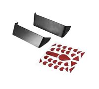 Clynex For Tracer 9, for Tracer9 GT 2021-, TFT Peaks Cappello for strumenti Visiera parasole Copertura for fari inferiori Protezioni for indicatori di direzione Copertura per cruscotto moto(TFT Peaks)