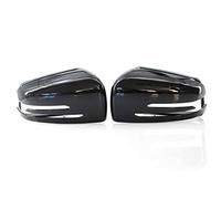 Clynex for, W212 W176 W246 W204 W221 CLS X156 C117 C218 Parti Styling Auto Porta Laterale Specchietto Retrovisore Copertura Tappo Copertura per specchietto retrovisore auto(Schwarz)