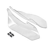 Clynex For, XT1200Z XT 1200 Z Super Tenere 2012 2013 Deflettori d'aria Coppia Parabrezza Paramani XT1200 Pannelli laterali 1200Z Protezione parabrezza anteriore per moto(Transparent)