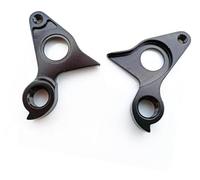 Clynex Gancio for bici con telaio in titanio for bicicletta 2 pezzi, for VAN NICHOLAS SKEIRON disco da strada perno passante MTB deragliatore posteriore for bici MECH Dropout Forcellino del cambio per