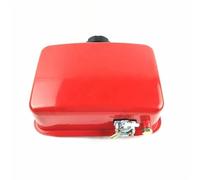 Clynex GRUPPO SERBATOIO CARBURANTE L40 2.3L, for YANMAR, L40 L48 e MforE 2KW 3KW 211CC 247CC DIESEL ROSSO NERO CON TAPPO E RUBINETTO VALVOLA COMPLETO Tappo del serbatoio del carburante
