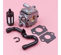 Clynex Guarnizione carburatore Carb Carby, for STIHL, MS180 MS170 018 017 MS 180 170 Kit tubo flessibile di ricambio for filtro carburante for motosega, for Zama, tipo Tubo carburante per motosega