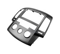 Clynex Guida a sinistra Dash Kit Pannello audio Cornice del cruscotto DVD GPS Lunetta Auto Doppio Din Fascia, for Hyundai, I-30 MANUALE AC COREANO 2009 Rivestimento cruscotto autoradio