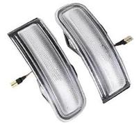 Clynex Indicatori di direzione dinamici a LED, indicatori a specchio, for Jeep, for Renegade 2015 2016 2017 2018 2019 2020 2021 2022 Indicatore luminoso dello specchietto retrovisore (BLACK Clear)