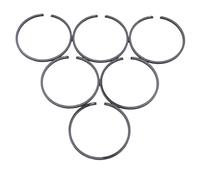 Clynex Kit 4 Fasce Elastiche for pistone da 38 mm x 1,5 mm, for Husqvarna 36 136 137 141 142 235P 235R 232L 240RJ 240RBD Decespugliatore for motoseghe Anello del pistone della Motosega(6PCS)