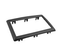 Clynex Kit cruscotto doppio pannello radio stereo 2 Din Refitting Installazione Cornice frontale Cornice lunetta, for Renault, Megane 2 II 2003-2009 Rivestimento cruscotto autoradio(173X98mm)