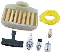 Clynex Kit di manutenzione for valvola decompressione della candela del filtro dell'aria, for parti motosega Husqvarna 362 365 371 372 Candela per tosaerba