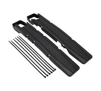 Clynex Kit di protezione for forcellone oscillante for moto, forcella inferiore, copri telaio, DRZ400, DRZ400E, DRZ400S, accessori for moto DRZ Protezione forcellone moto(Schwarz)