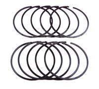 Clynex Kit Fasce Elastiche 10 Pezzi/Lotto, for Motosega TS410 TS420 MS440 MS441 044 50 mm x 1,2 mm Anello del pistone della Motosega