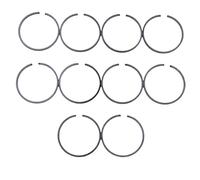 Clynex Kit Fasce Elastiche Cilindro 26CC 34mm x 1,5mm, for Mitsubishi, for TL26 CG260, for Zenoah, for BC260 1E34F, Parti di Ricambio for decespugliatore Anello del pistone della Motosega
