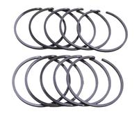 Clynex Kit Fasce Elastiche da 10 Pezzi 39mm X 1,5mm, for Ricambio di Ricambio for Motosega Husqvarna 236 240 240E 236E 235 Anello del pistone della Motosega