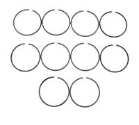 Clynex Kit Fasce Elastiche da 10 Pezzi, for Motosega Husqvarna 55 Rancher 51 55 257 357 XP EPA 359 EPA 46 mm x 1,5 mm Parte 503289014 Anello del pistone della Motosega