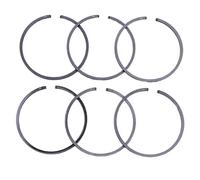 Clynex Kit Fasce Elastiche for pistone 6 Pezzi 42 mm x 1,5 mm, for Parte di Ricambio for Motosega Husqvarna 340 345 340E 345E EPA Anello del pistone della Motosega