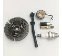 Clynex Kit frizione candela pompa olio tubo filtro ingranaggio a vite senza fine, for STIHL, 017 018 MS170 MS180 MS 170 180 Parti motosega 1123 160 2050 Sostituzione dell'ingranaggio della pompa