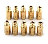 Clynex Kit getto principale carburatore, kit di sostituzione, for Mikuni, for OKO PWK, for Keihin, for KOSO Carb #120-#170 Kit ugello a getto per carburatore