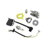 Clynex Kit guarnizioni Magnete Bobina di accensione carburatore, for Husqvarna, 136 137 141 142 36 41 Parti motoseghe, for Zama, C1Q-W29E Carb Ricambi per Tosaerba