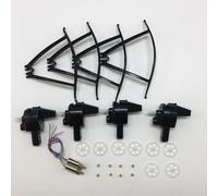 Clynex Kit ingranaggi motore lame braccio, for accessori drone RC S60 Quadcopter Kit di riparazione sostitutiva del braccio del dro(Light Green)