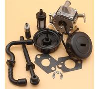 Clynex Kit linea filtro olio tubo flessibile tappo carburante carburatore, for STIHL, MS180 MS170 017 018 Motosega Sostituisci, for Zama, C1QS57B Carb Tubo carburante per motosega